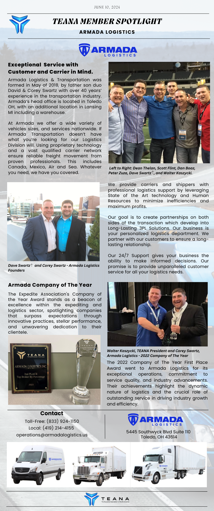 Armada Logistics Membership Spotlight